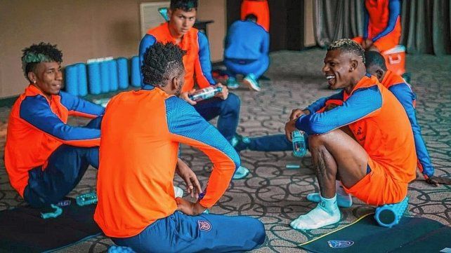 Ecuador ya se entrena en Buenos Aires.