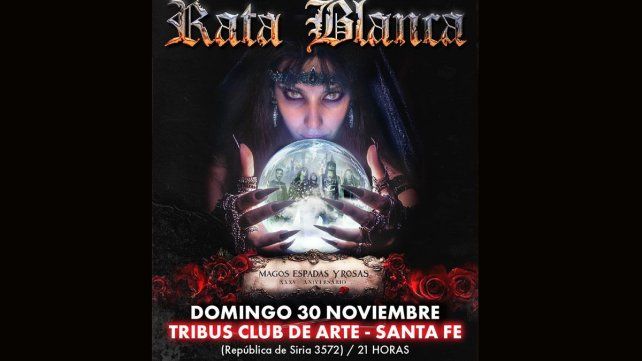 Rata Blanca llega a Tribus festejando los 35 años de Magos