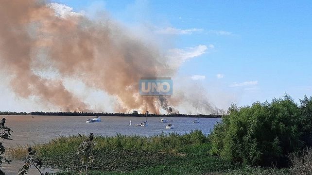 Nuevos operativos para controlar los incendios cerca del túnel