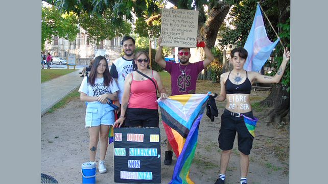 La Marcha Federal del Orgullo antifascista y antirracista replicó en varias ciudades de Entre Ríos. Postales de Concordia.&nbsp;