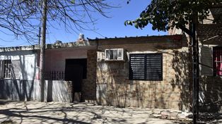 La vivienda de Arrieta al 1700, donde mataron de una puñalada a José Lionel Rosales.