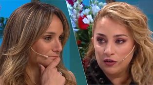 Malena Galmarini y María Julia Oliván, en el momento de la polémica en el programa de Mirtha Legrand.