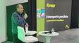 Alvear presentó un sistema de transporte público a demanda con inteligencia artificial