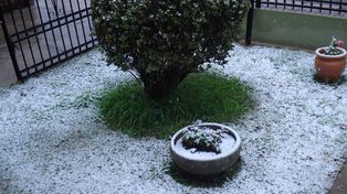 Hace un año, nevaba en varias ciudades y pueblos de Santa Fe