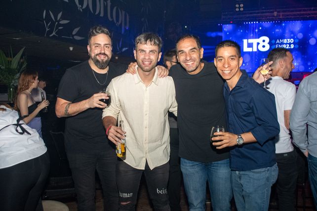 Leo Folloni, Hernán Cabrera, Lucas Veraldi y Juan Pablo Soto