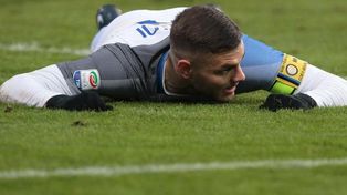 Icardi erró un penal en la derrota del Inter