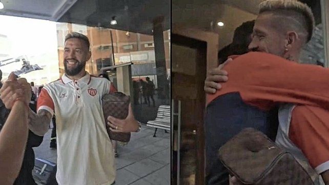 El defensor Miguel Torrén se unió a la concentración de Unión para acoplarse al equipo de Kily González.