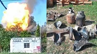 Explotó un depósito de garrafas en la ciudad de Sauce Viejo.&nbsp;