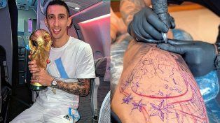 Di María celebra la Copa con otro tatuaje y seguiría en la Selección