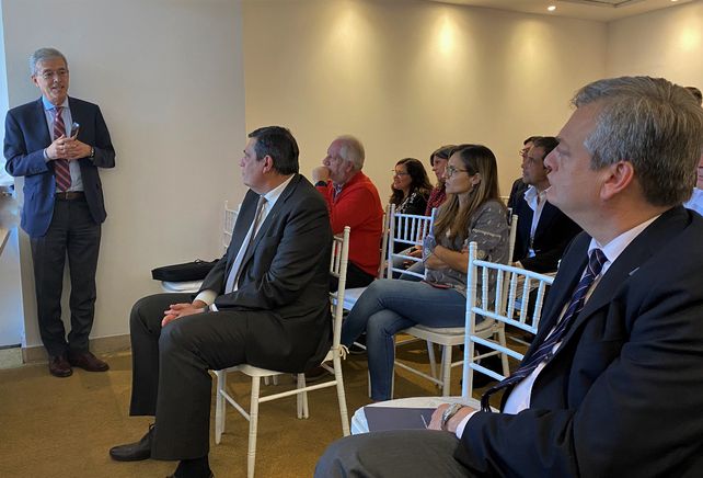 Información. El ministro Agosto presentó el avance del proyecto.