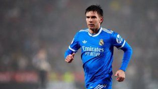 Franco Mastantuono marcó su segundo gol con la camiseta del Real Madrid.