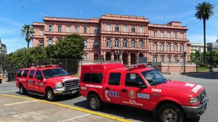 Tensión y conmoción en la Casa Rosada por una nueva amenaza de bomba