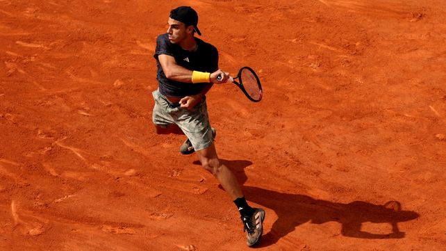 Cerúndolo alcanzó por tercera vez en su carrera esa instancia en un torneo de la serie Masters.