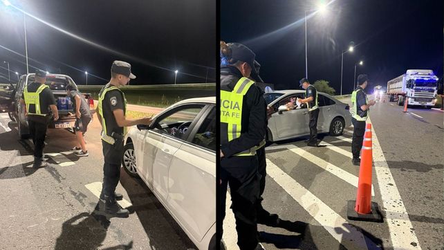 Operativo de seguridad vial: fiscalizaron más de 700 vehículos y labraron 77 actas de infracción en rutas santafesinas
