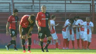 El Pelado Fattori con la camiseta de Newells. Apenas jugó un puñado de partidos.