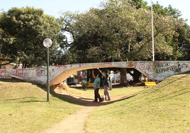 El Municipio trabaja en la puesta en valor de la Plaza 20 de Junio
