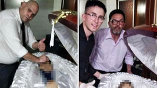 Condenaron a empleado de funeraria que se sacó foto con el cuerpo de Maradona