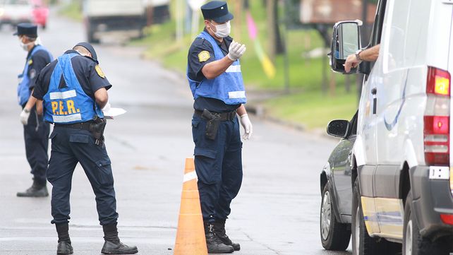 Viernes de controles policiales en Provincias Unidas /Fotos Juan Ignacio Pereira