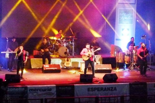 Festejo. El escenario principal de la Fiesta Nacional de la Agricultura a pleno