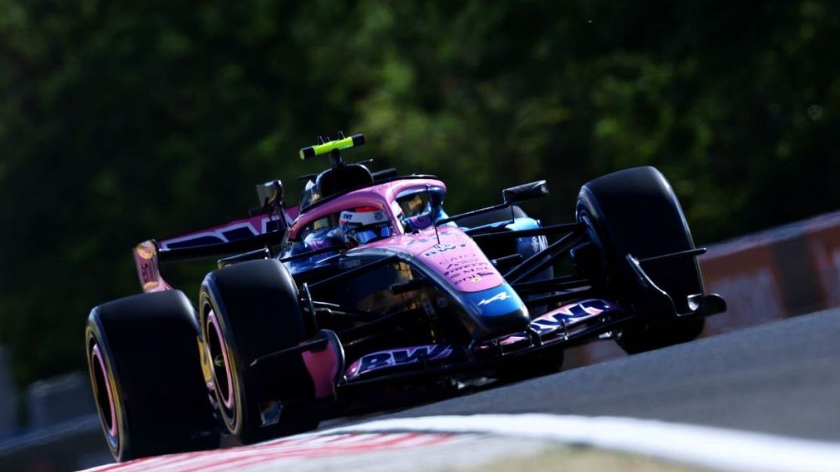 Franco Colapinto recuperó vueltas en Hungría tras el mal viernes en una FP3 donde los Alpine siguen lejos