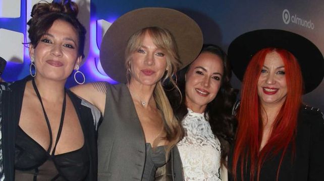 Valeria Gastaldi, Virginia Da Cunha, Lissa Vera y Lourdes Fernández de Bandana.