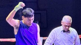 El paranaense Iván Frutos ganó su pelea en Villa Clara.