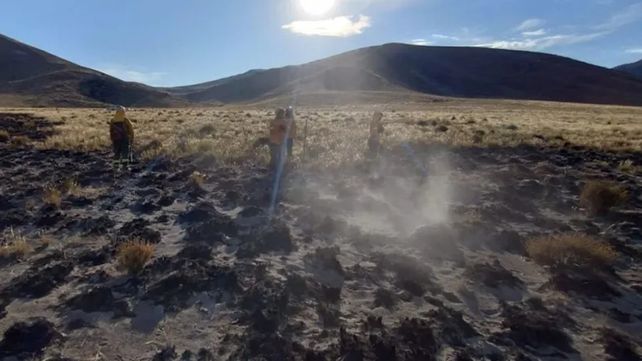 Un rayo provocó otro incendio en el parque nacional Nahuel Huapi
