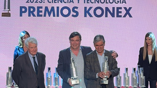 Alejandro Vila y Diego De Mendoza recibieron este martes, en Buenos Aires, el premio Konex de Platino.&nbsp;