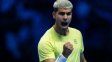 Alcaraz debutó con un triunfo ante De Miñaur en ATP Finals 2025