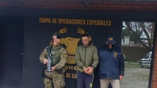 Udi fue apresado por la TOE en inmediaciones de Barra y Juan B. Justo