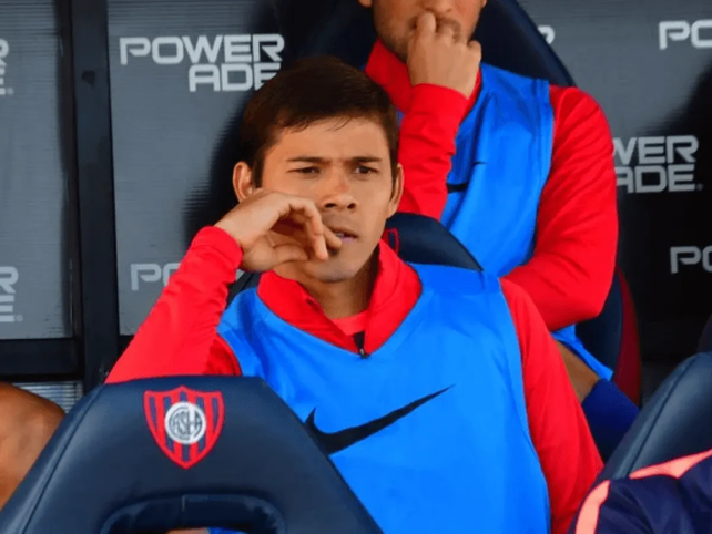 Ángel Romero, marginado de la práctica de San Lorenzo