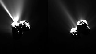Una sonda reveló que los cometas están formados por materia orgánica