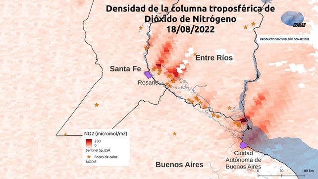 Incendios: se quemaron al menos 95.000 hectáreas del delta