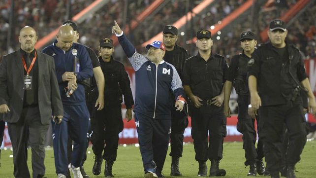 Las mejores fotos de la fiesta de Maradona en el Coloso