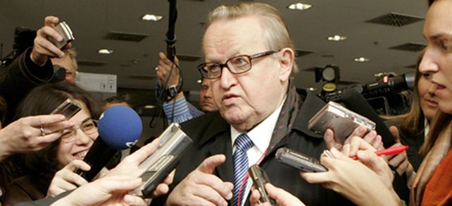 Nobel de la Paz para el ex presidente finland&eacute;s y mediador Martti Ahtisaari