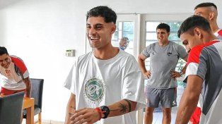 Altamirano volvió a entrenar con el plantel de Estudiantes