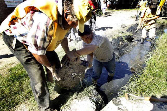 El Municipio realizó otra denuncia por obstrucción de desagües en Santa Rosa