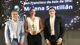 Malena Santillán fue reconocida en la ciudad de San Francisco (Córdoba).