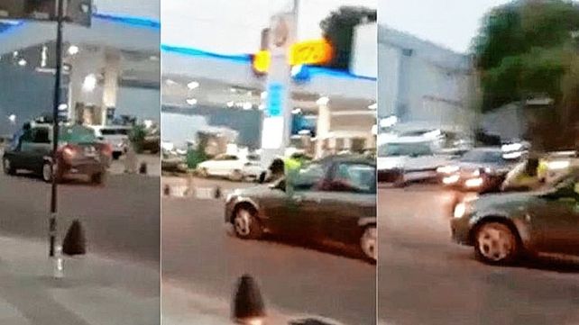 Un inspector atropellado en pleno centro de Paraná: el desprecio por la vida