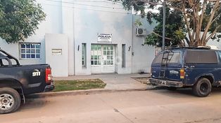 La Subcomisaría de Santa Rosa de Lima de donde estaba prófugo Goro