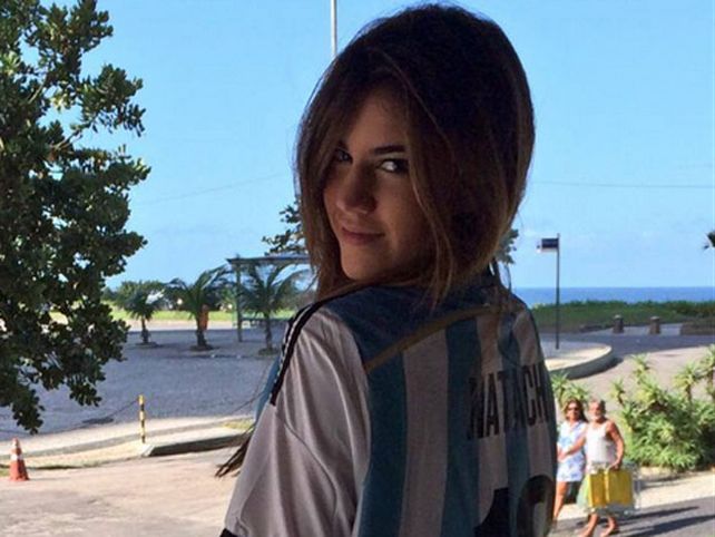 La diosa Natacha, la hincha número 1 de Los Pumas