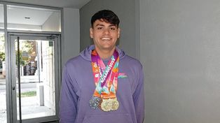 Dante Nicola tuvo un excelente rendimiento en los Juegos Sudamericanos