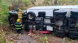 Otra vez, la mortal Ruta 11: un auto terminó incrustado debajo de un camión y murieron dos personas
