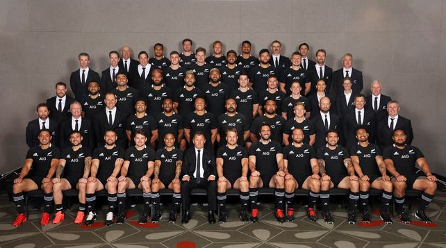 El plantel de los All Blacks que recibirá a Australia en el kick off de la serie de la Bledisloe Cup.