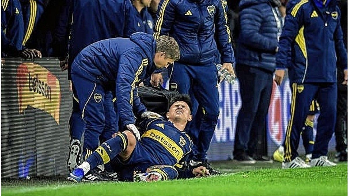 Boca: Adam Bareiro, afuera de la Copa Libertadores