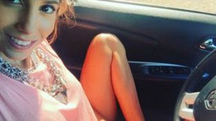 Un hombre con los pantalones bajos intentó abusar de Cinthia Fernández a la salida de Endemol