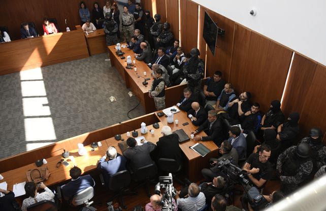 Los Monos escucharon sus condenas con indiferencia y sin remordimientos