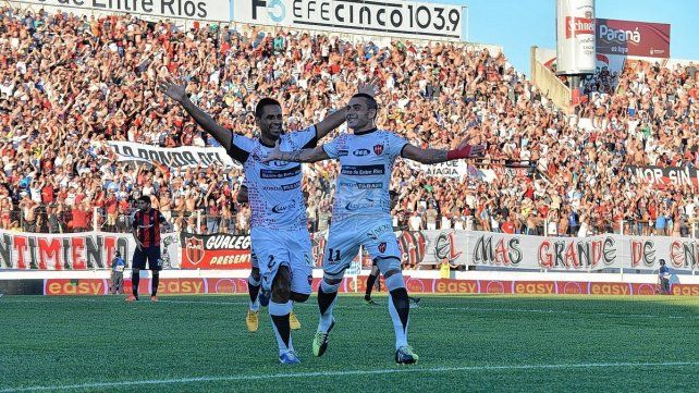 Fernando Telechea anotó el primer gol de Patronato en la temporada 2016.