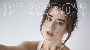 Salió a la luz la primera tapa de Playboy sin desnudos y con un guiño a Snapchat