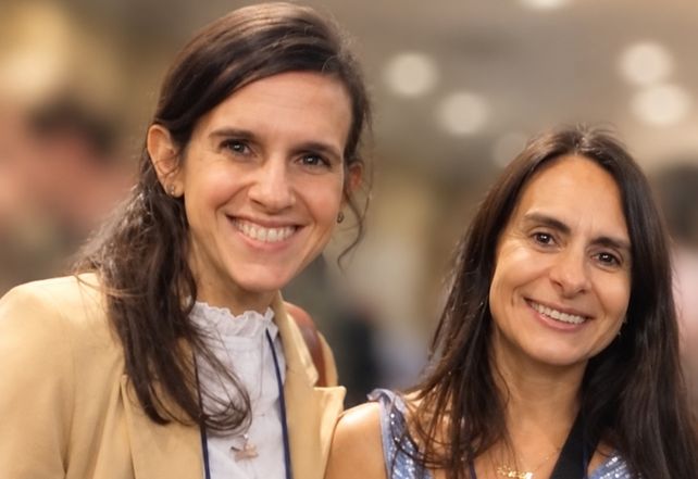 Clarisa Alvarez y Verónica Maurino